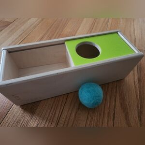 Lovevery Wooden Sluding Top Ball Drop With Ball